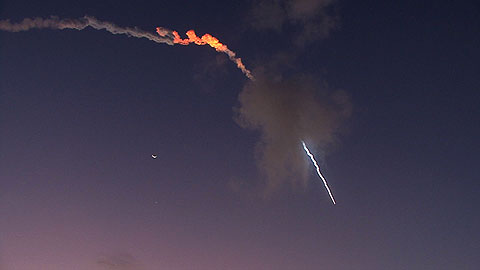 GPS 2R-M8 Satellite launch from Cape Canaveral on a Delta 2 Rocket