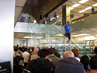 The iPhone 4 Launch at the Apple Store Regent St London.