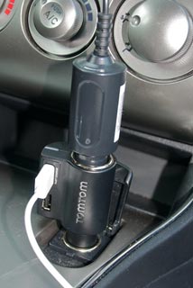 The TomTom High Speed Multi-Charger connections
