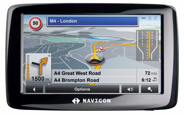The new Navigon 2100 max PND