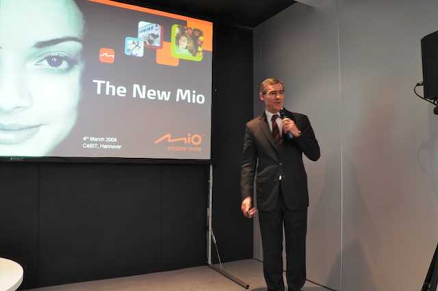 Paul Notteboom President of Mio Europe presents the new Mio vision