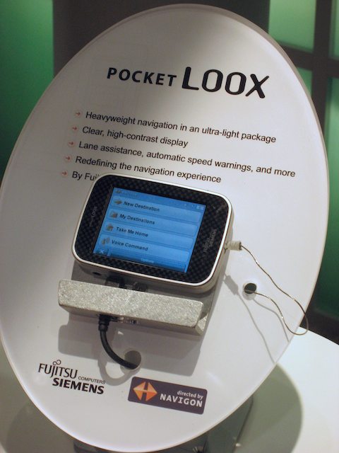 Navigon powers the Fujitsu Seimens Pocket Loox