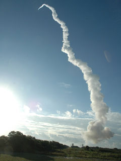 GPS Satellite launch on a Delta2 rocket