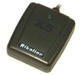 The Rikaline 6020 X5 mouse GPS receiver.