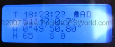 ZyCast SG-289 Display GPS Fix