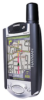 iPAQ with Navman 3000 sleeve