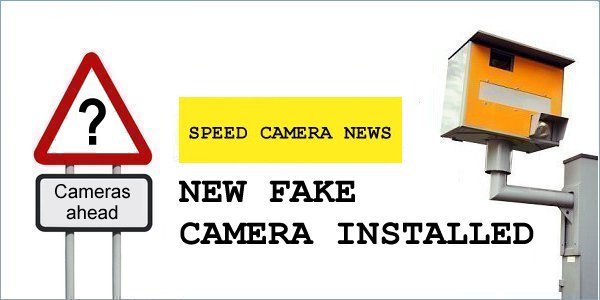 Fake Speed Camera Proves Successful