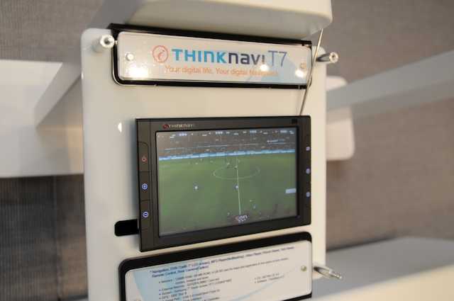 The ThinkNavi T7 7" SatNav with Digital TV