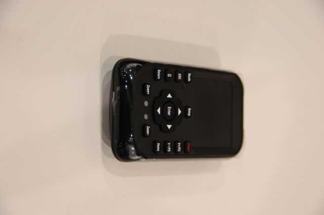 Remote control with touchpad for PC or Windows CE use