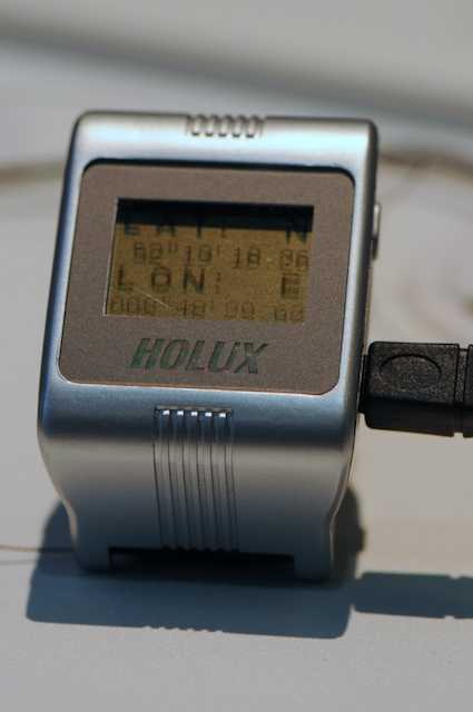 The Holux GR-530 GPS Wrist Tracker 