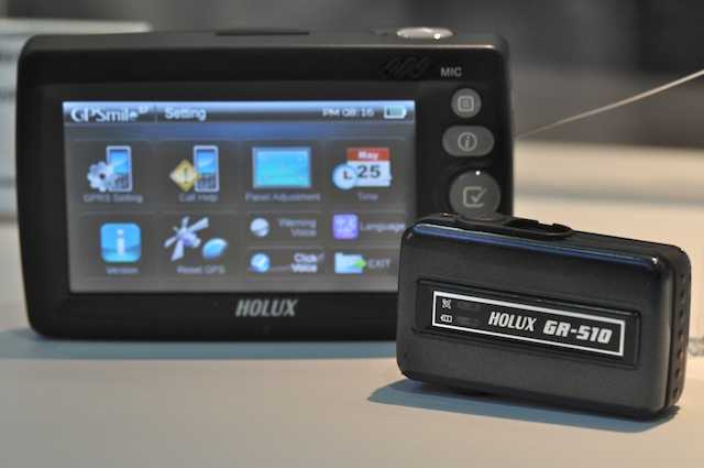 The Holux GR-510 tracking on your SatNav