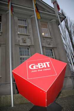 The CeBIT opening ceremony