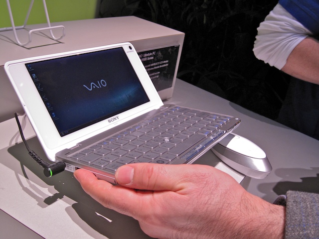 The Sony P series netbook PC
