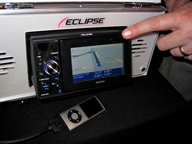 The Eclipse AVN-4430 with TomTom navigation