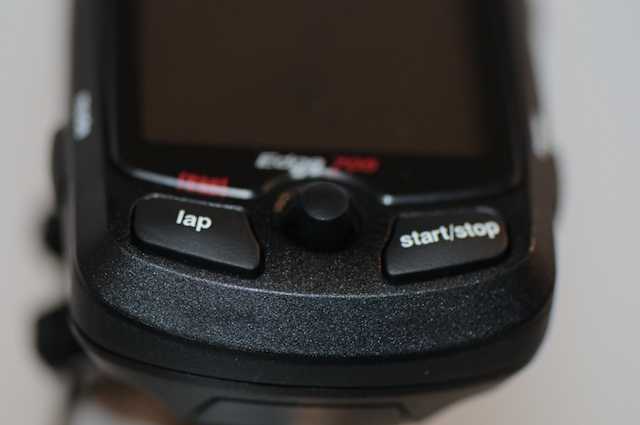 The new Garmin Edge 705 front controls