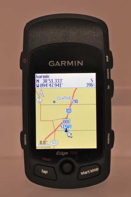 The new Garmin Edge 705