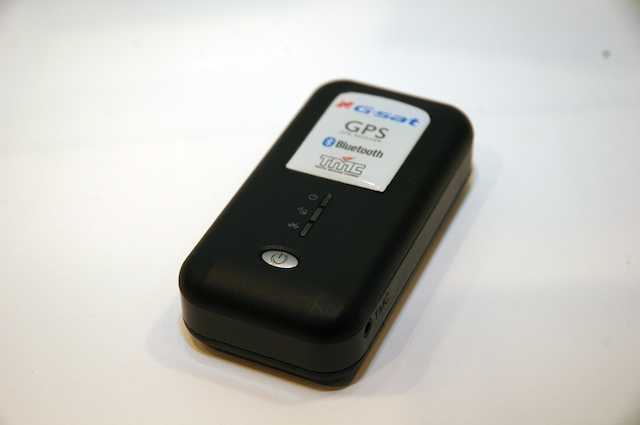 The Globalsat BT GPS/TMC receiver