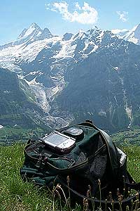 GPS adventures in the Swiss alps.