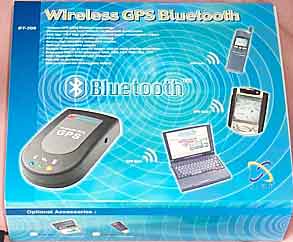 The GlobalSat BT308 Bluetooth GPS receiver