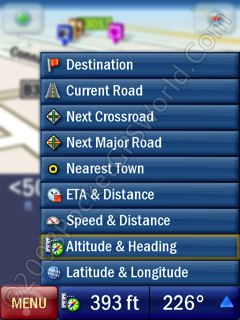 Information Menu