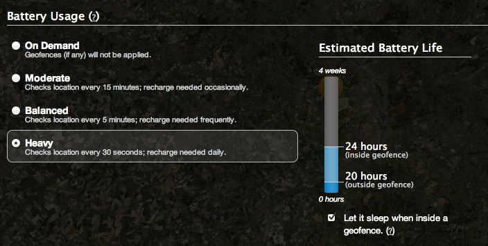 Battery Usage