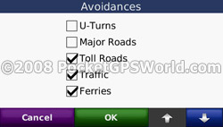 Avoidance Settings