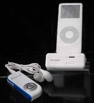 Globalsat BTA-809 iPod Wireless Bluetooth Entertainment Pack