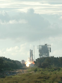 GPS Satellite launch on a Delta2 rocket