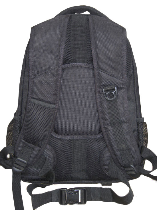 Rear of pack