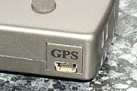 The Kirrio Palm PDA holder GPS socket.