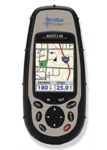 16 MB Magellan Meridian Color Handheld GPS Navigator 