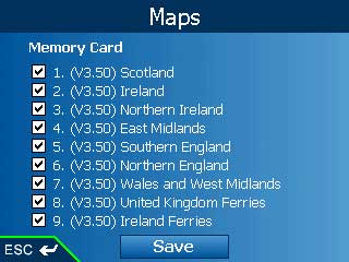 Navman iCN520 satnav