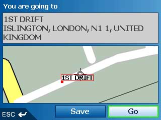 Navman iCN520 satnav