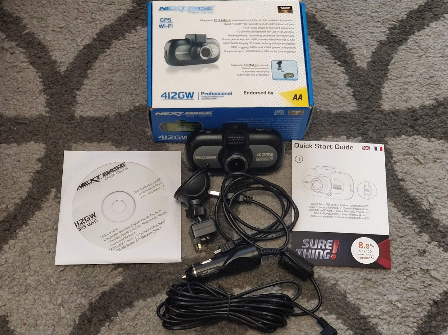 nextbase 412gw