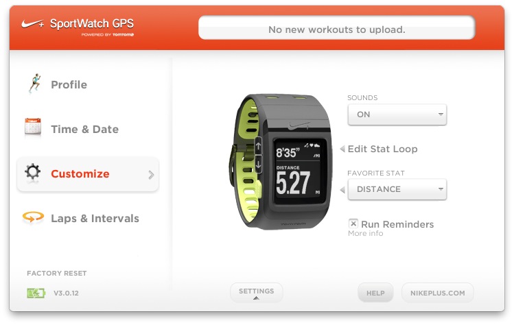 Nike+ Sportwatch GPS