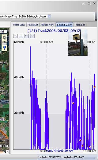 Qstarz BT-Q1000 Platinum datalogger review