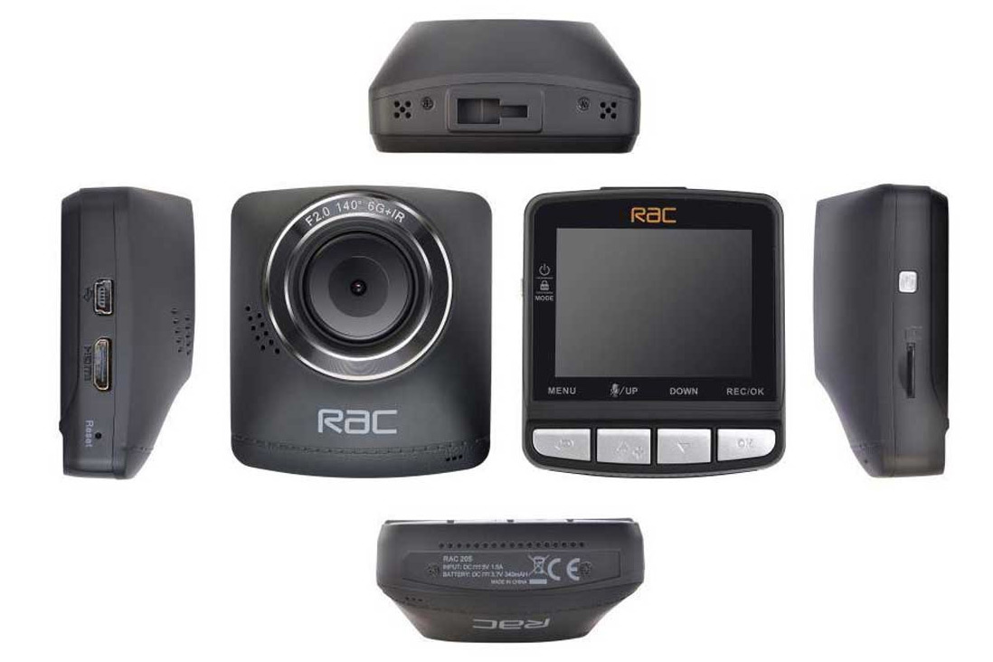 RAC 205 Forward Facing Full HD Video Dash Cam Car Camera Recorder FAULTY 