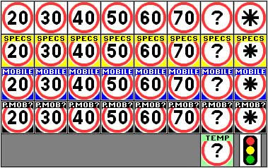 44x44 Speed Zoned