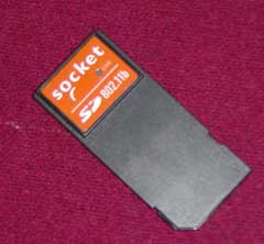 Click here for the Socket SD WiFi Card review