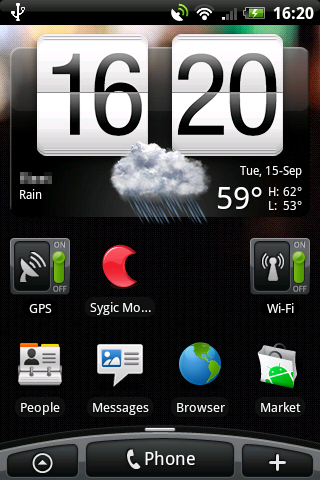 HTC Hero Desktop