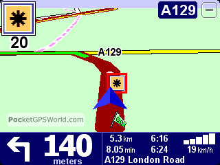 TomTom GO custom POI speed camera