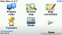 Menu Screen 2